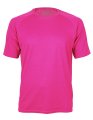 Heren Sportshirt CONA SPORTS Rainbow Tech Tee Magenta
